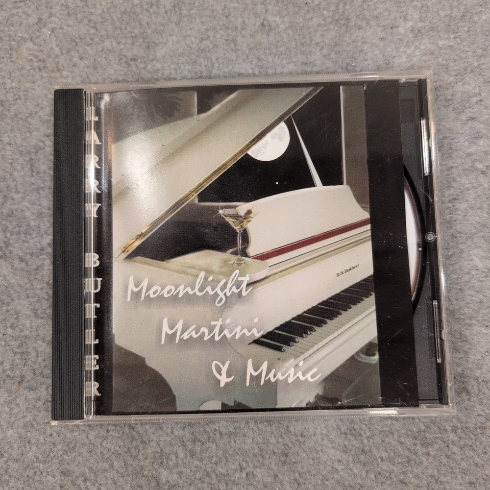 Larry Butler Moonlight Martini & Music CD Jazz Piano Instrumental